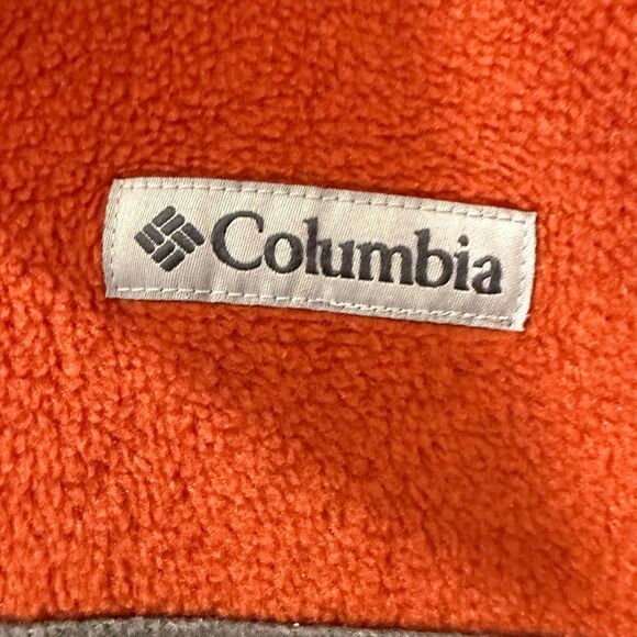 Columbia Steen 1/4 snap Fleece Pullover size M 10/12 - Picture 3 of 4